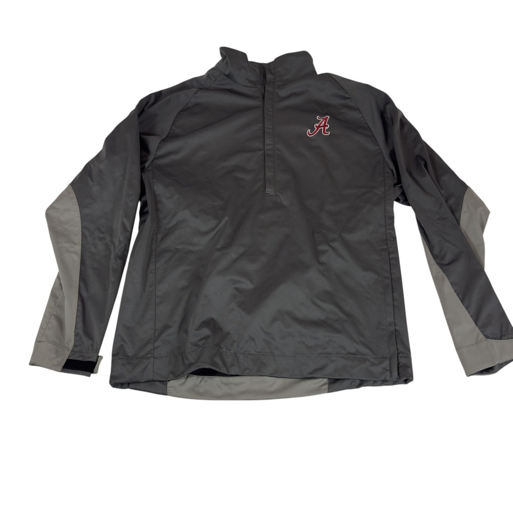 Weatherproof Golf Alabama Crimson Tide NCAA Quarter Zip‎ Pullover Jacket Men L
